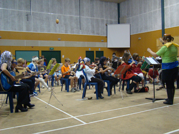 Awakeri School orchestra